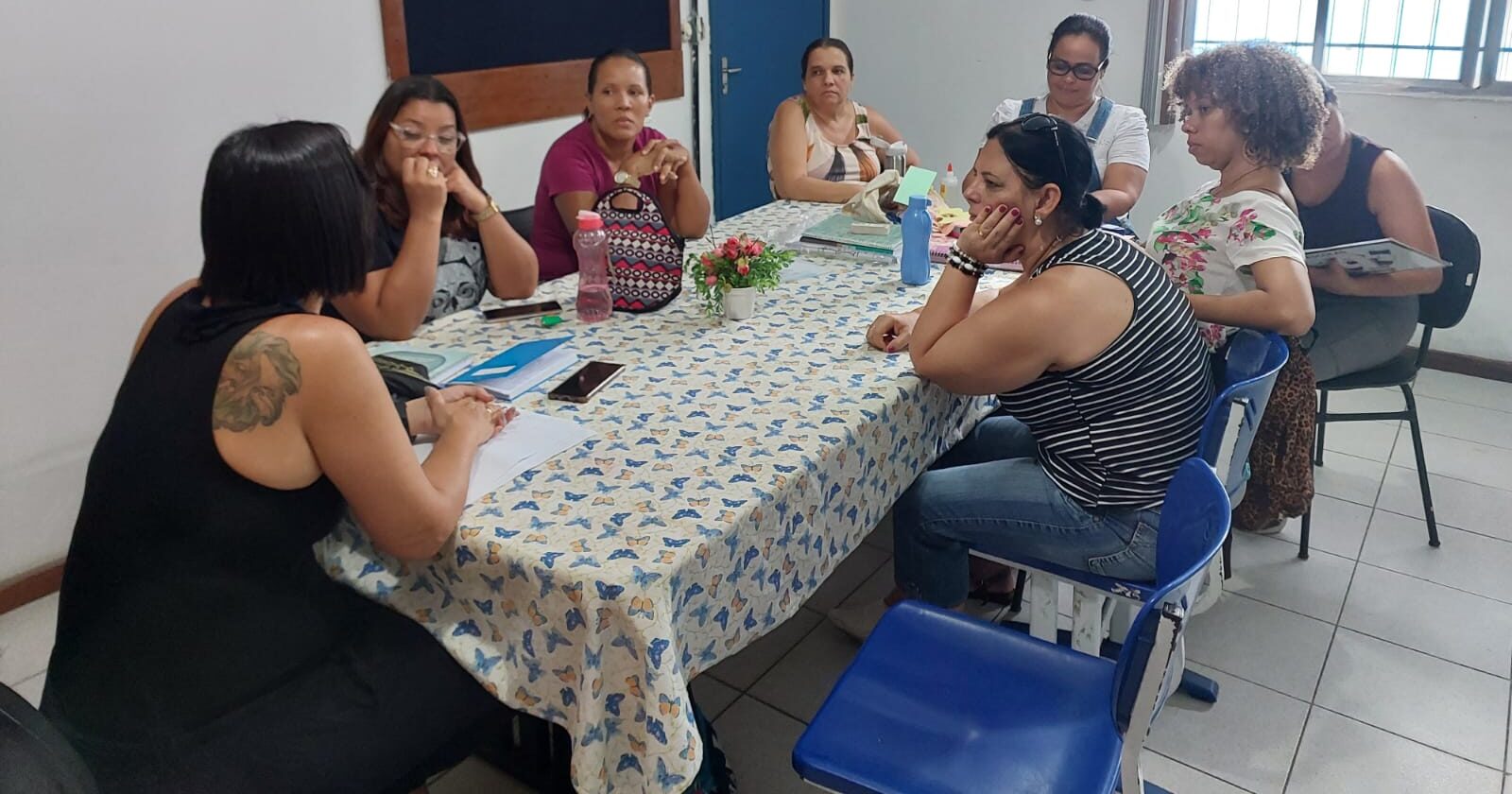 RODA DE CONVERSA CMS MARIA APARECIDA E E.M. MIGUEL CALMON