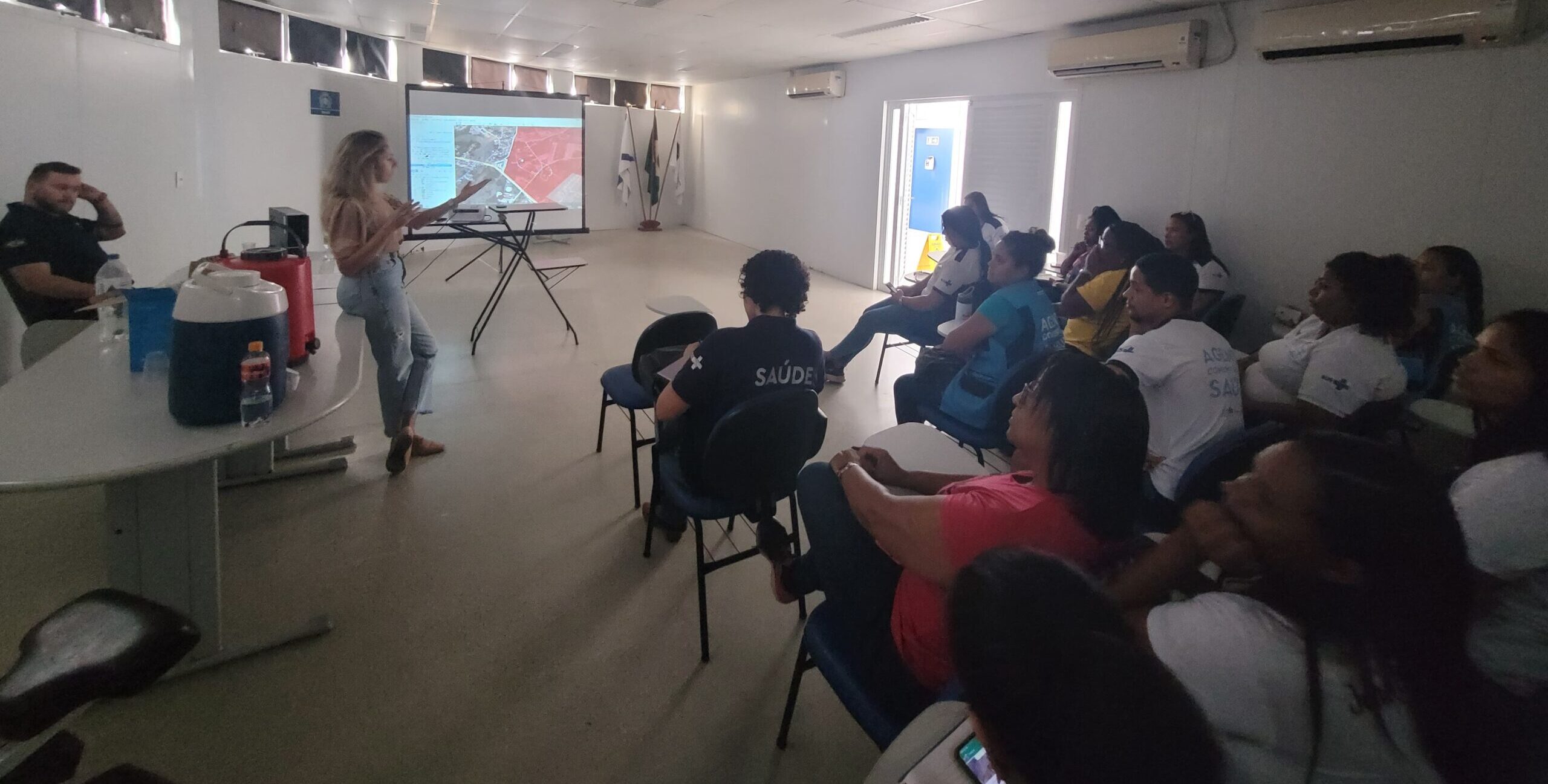 REUNIÃO DE EQUIPE NA CF JOÃO BATISTA CHAGAS