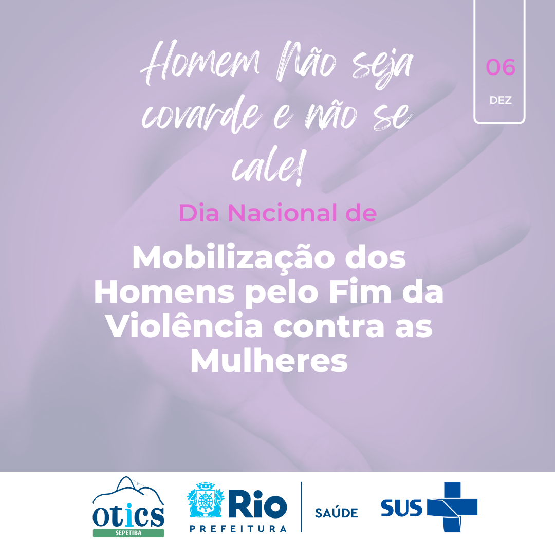 Dia Nacional de Mobilização dos Homens pelo Fim da Violência contra as Mulheres