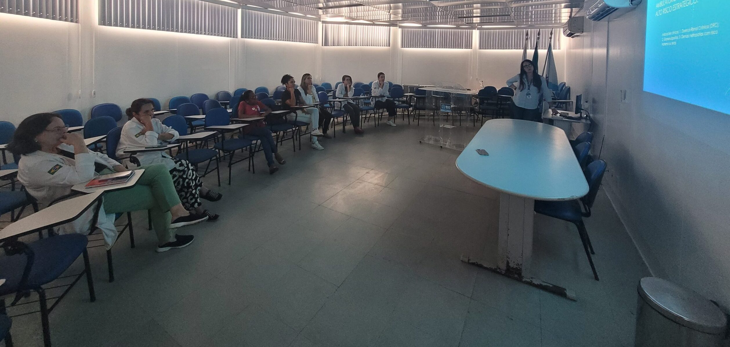 Treinamento na CFWB de regulação pré natal de alto risco