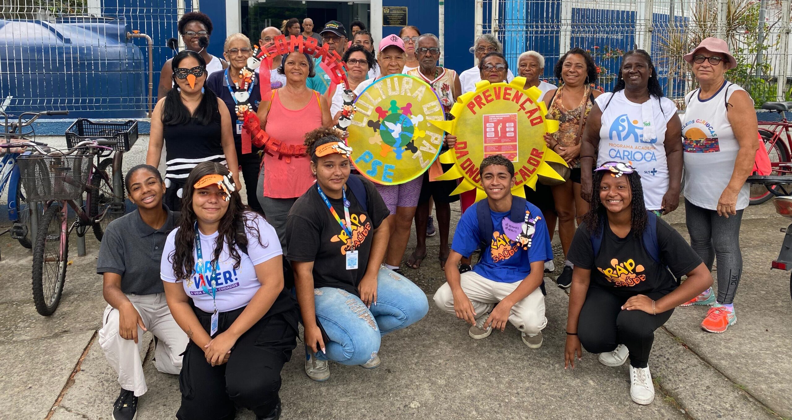 Conscientização sobre arboviroses e cultura da paz.