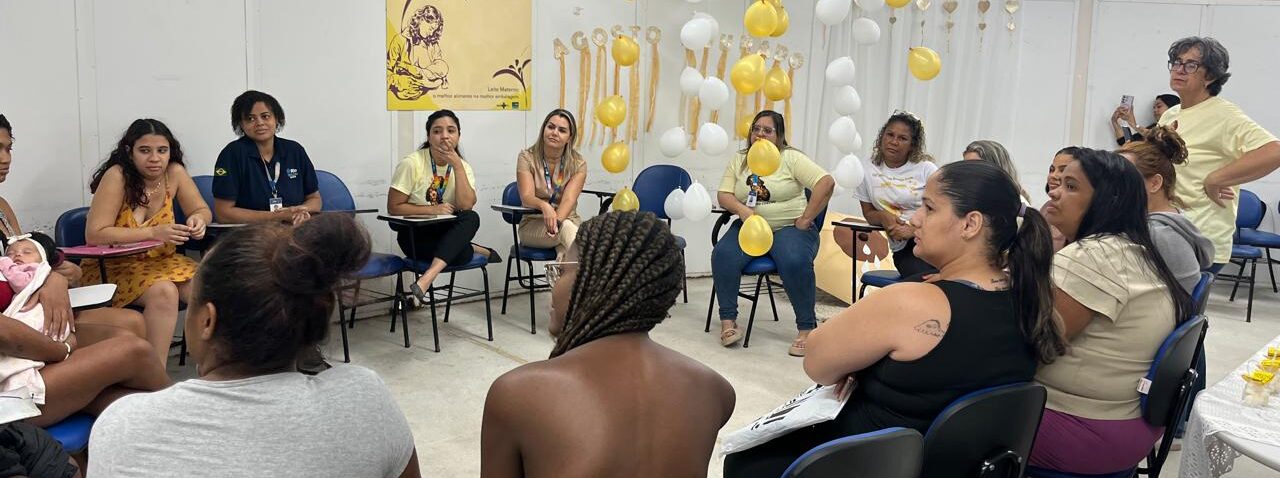 Agosto Dourado na CF Lenice Maria Monteiro Coelho