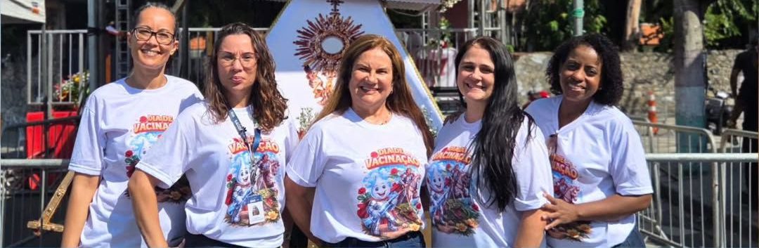 Campanha de Vacinação, no Feriado de São Jorge